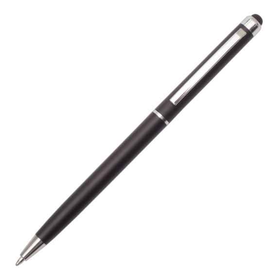 TOUCH POINT plastové kuličkové pero, bílá