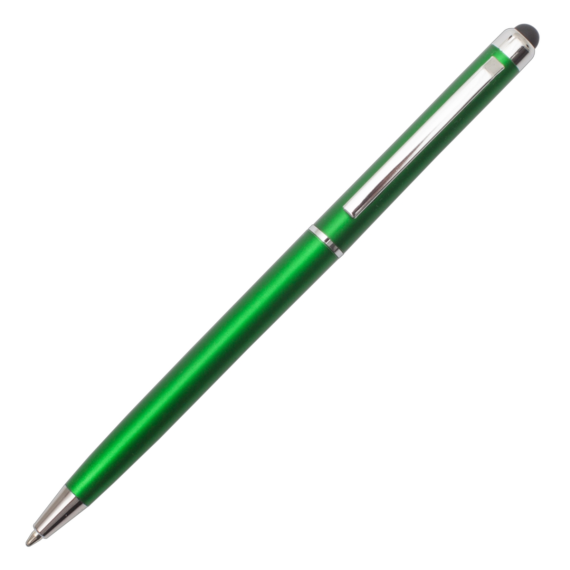 TOUCH POINT plastové kuličkové pero, bílá