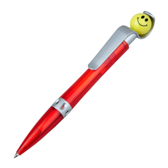 HAPPY PEN kuličkové pero, červená