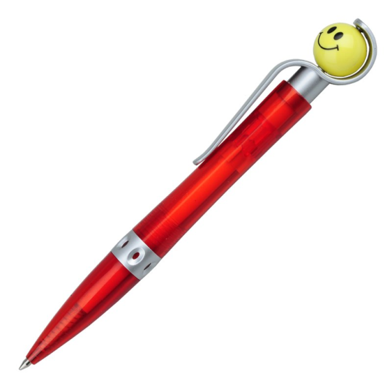 HAPPY PEN kuličkové pero, červená