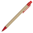 ECO PEN kuličkové pero, červená/hnědá