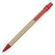 ECO PEN kuličkové pero, červená/hnědá