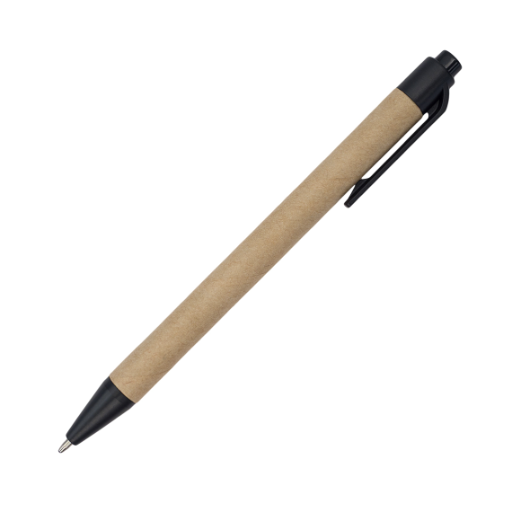 ECO PEN kuličkové pero, bílá/hnědá