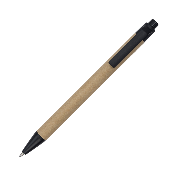 ECO PEN kuličkové pero, bílá/hnědá