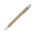 ECO PEN kuličkové pero, bílá/hnědá