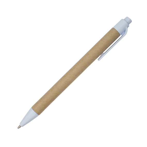 ECO PEN kuličkové pero, bílá/hnědá