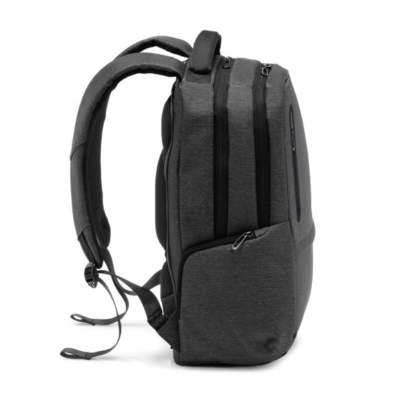 BOSTON. Voděodolný dvoubarevný nylonový batoh na 17'' notebook