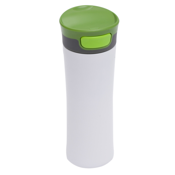 TELESCOPE termohrnek 430 ml, bílá/zelená