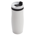 VIKI termohrnek 390 ml, červená/bílá