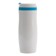 VIKI termohrnek 390 ml, červená/bílá