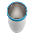 VIKI termohrnek 390 ml, červená/bílá