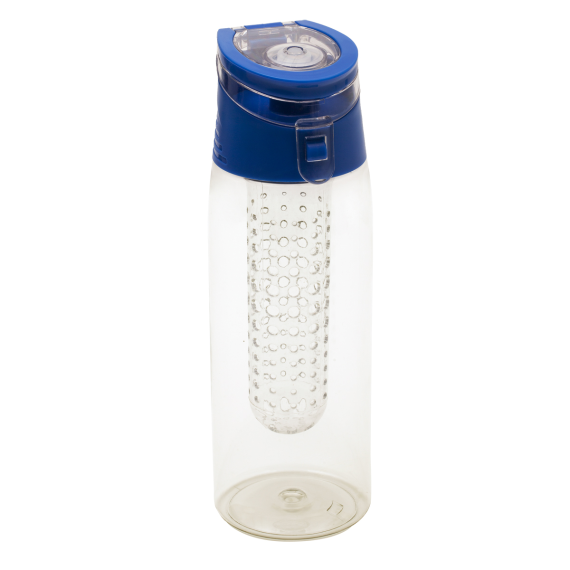 FRUTELLO sportovní lahev 700 ml s infuzérem, červená/transparentní
