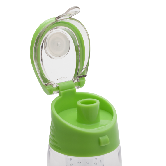 FRUTELLO sportovní lahev 700 ml s infuzérem, červená/transparentní
