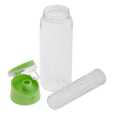 FRUTELLO sportovní lahev 700 ml s infuzérem, červená/transparentní