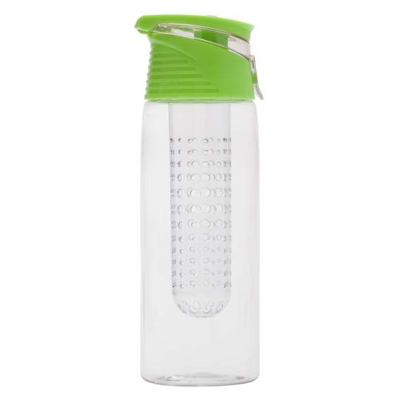 FRUTELLO sportovní lahev 700 ml s infuzérem, červená/transparentní