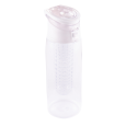 FRUTELLO sportovní lahev 700 ml s infuzérem, červená/transparentní
