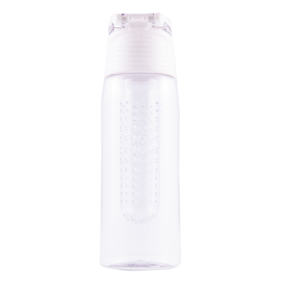 FRUTELLO sportovní lahev 700 ml s infuzérem, červená/transparentní