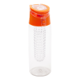 FRUTELLO sportovní lahev 700 ml s infuzérem, červená/transparentní