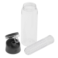 FRUTELLO sportovní lahev 700 ml s infuzérem, červená/transparentní
