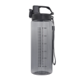 FEELSOGOOD sportovní lahev 700 ml, černá/šedá