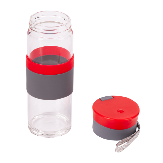 TOP FORM sportovní lahev 440 ml, červená
