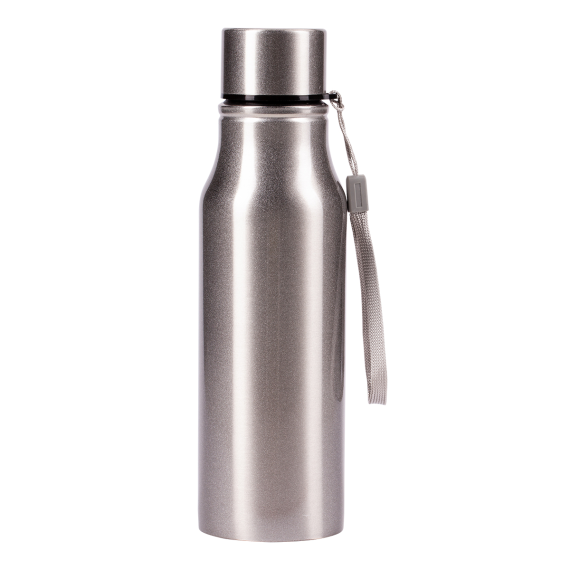 FUN TRIPPING lahev na pití z oceli 700 ml, stříbrná