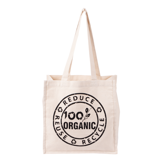 ECO STYLE nákupní taška z bavlny, béžová