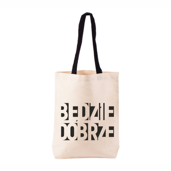 ECO MATE nákupní taška z bavlny, černá