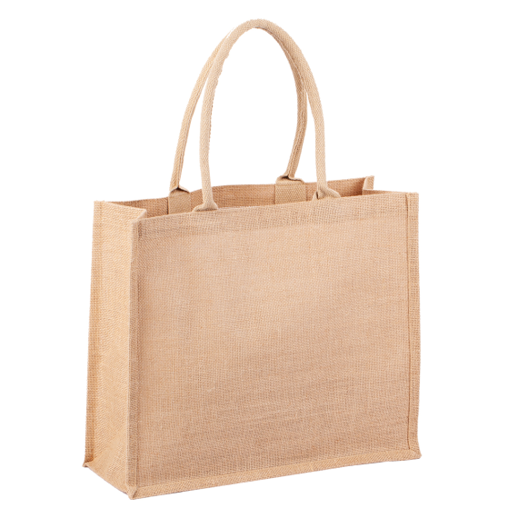 NATURAL SHOPPER nákupní taška z juty, béžová