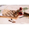 CHESS šachy, hnědá