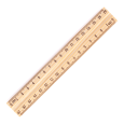SIMPLE PENCIL sada tužky a pravítka, béžová