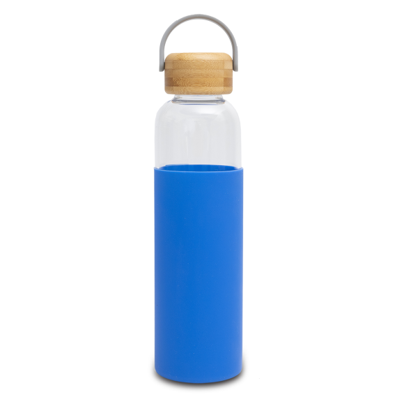REFRESH skleněná lahev 560 ml, šedá