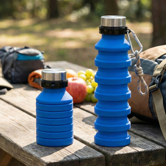 MAKALU sportovní láhev 550 ml, modrá
