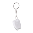 TOOTHY přívěsek na klíče s dentální nití, bílá