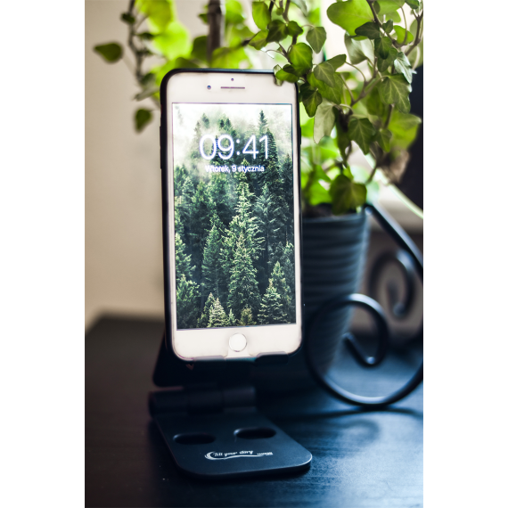 GIMO stojan pro mobilní telefon, černá