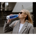 SMART skleněná termolahev 520 ml, modrá