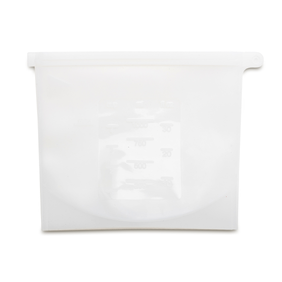 SILICFRESH obal na jídlo 1 000 ml ze silikonu, modrá