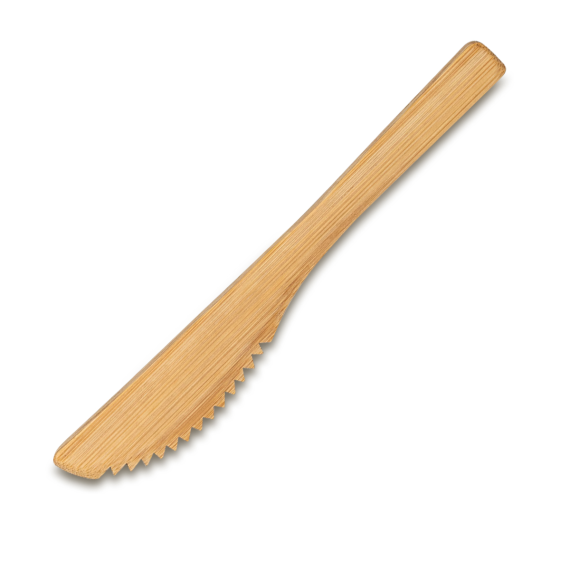 DISH sada příborů z bambusu, béžová