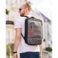 TARANTO batoh na laptop, šedá