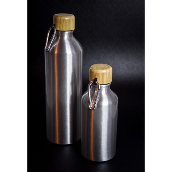 LUQA hliníková lahev 800 ml, stříbrná