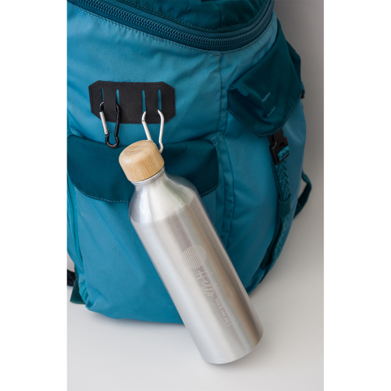 LUQA hliníková lahev 800 ml, stříbrná
