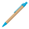 SMILE sada zápisníku a pera, světle modrá