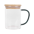 CEYLON hrnek 400 ml z borosilikátového skla, transparentní