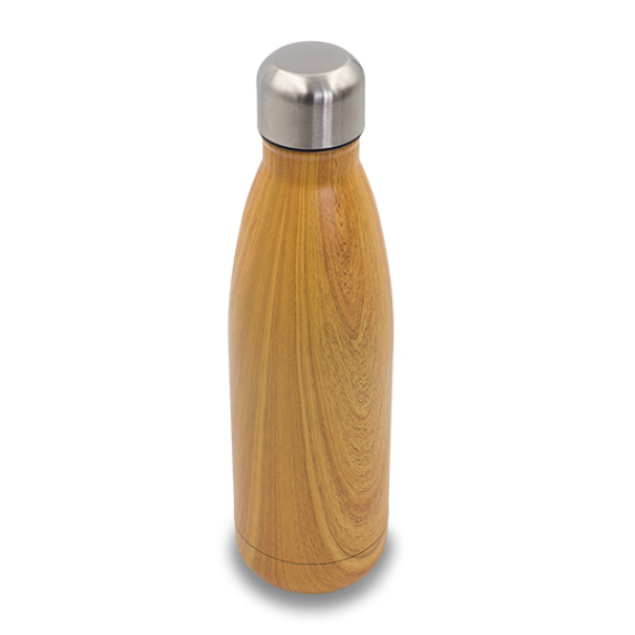 WOODY termoska 500 ml, hnědá