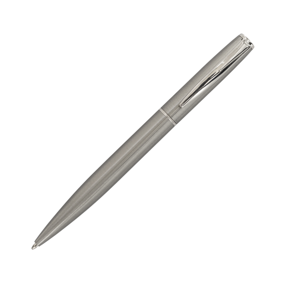 SILVERY kovové pero v krabičce, stříbrná