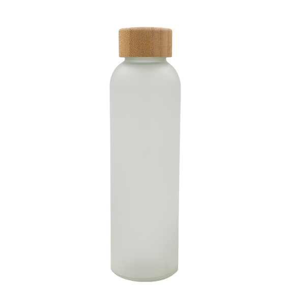MELBOURNE skleněná lahev 500 ml, tmavě modrá