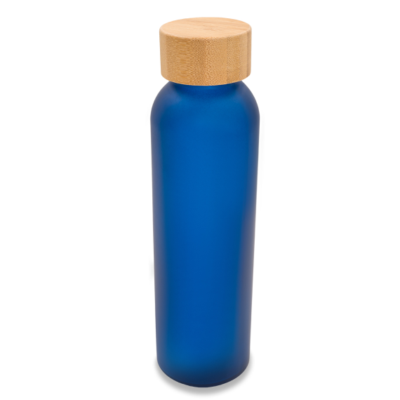 MELBOURNE skleněná lahev 500 ml, tmavě modrá