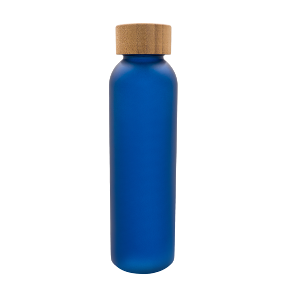 MELBOURNE skleněná lahev 500 ml, tmavě modrá