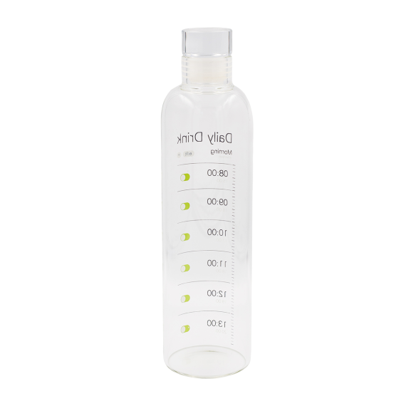 WIMBLEDON lahev z borosilikátového skla 550 ml, transparentní