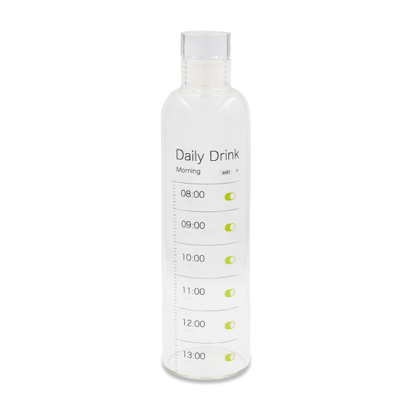 WIMBLEDON lahev z borosilikátového skla 550 ml, transparentní